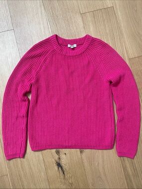 525 America Hot Pink Crewneck Sweater